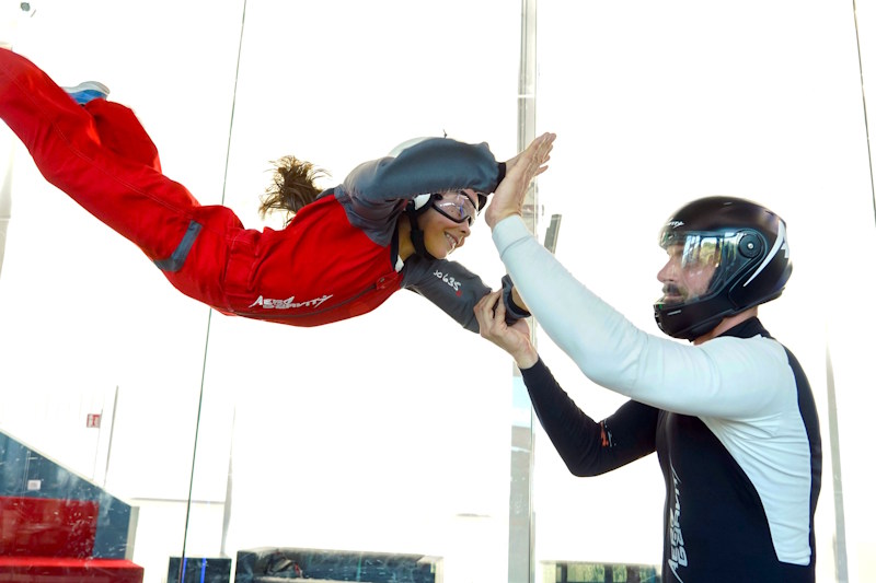 AeroGravity con bambini a Milano.