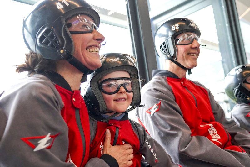 Esperienza Aero Gravity con bambini