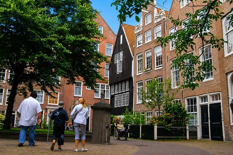 Amsterdam con i bambini, Begijnhof