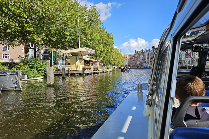 Crociera sui canali ad Amsterdam