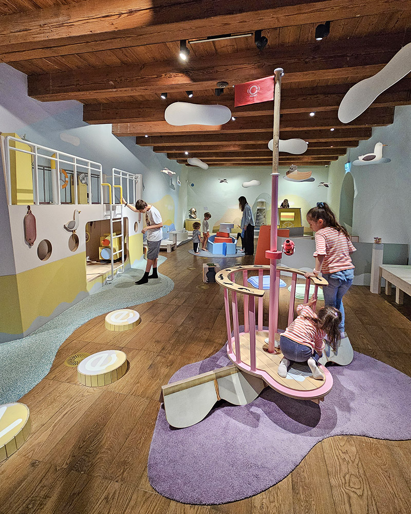 Museo Marittimo di Amsterdam, playground
