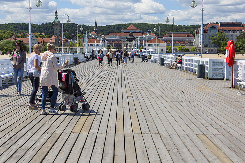 Molo di legno di Sopot © Depositphotos / mychadre77