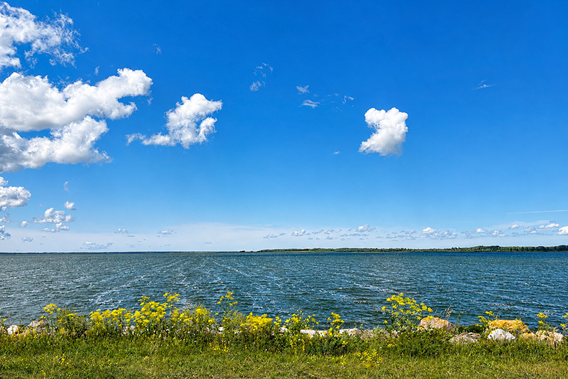Arrivo all'isola di Saaremaa