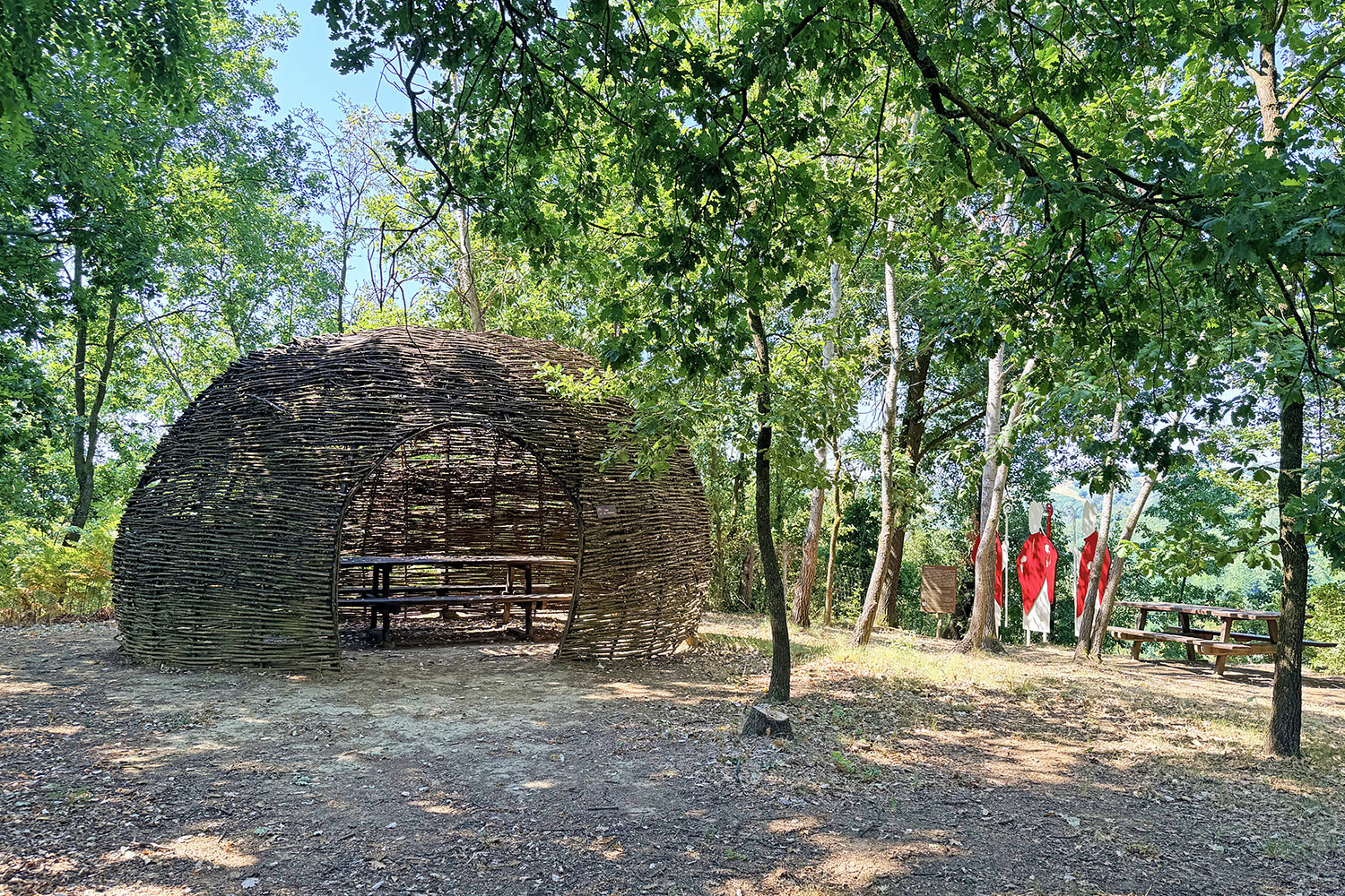 Sentiero Nidi di Vinchio Vaglio da fare con i bambini, in Monferrato
