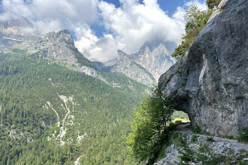 Sentiero rifugio Croz dell'Altissimo
