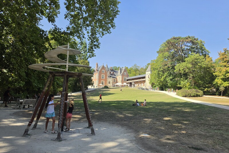 Amboise: Castello di Clos-Lucé. Il Parco Leonardo da Vinci © E. Fasan