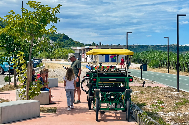 Info point e noleggio bici a San Vito sulla ciclabile dei trabocchi