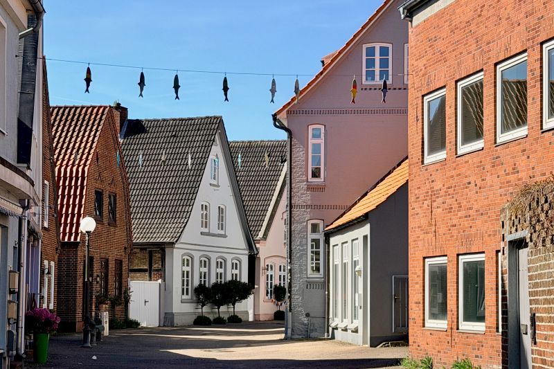 Un caratteristico quartiere di Kappeln