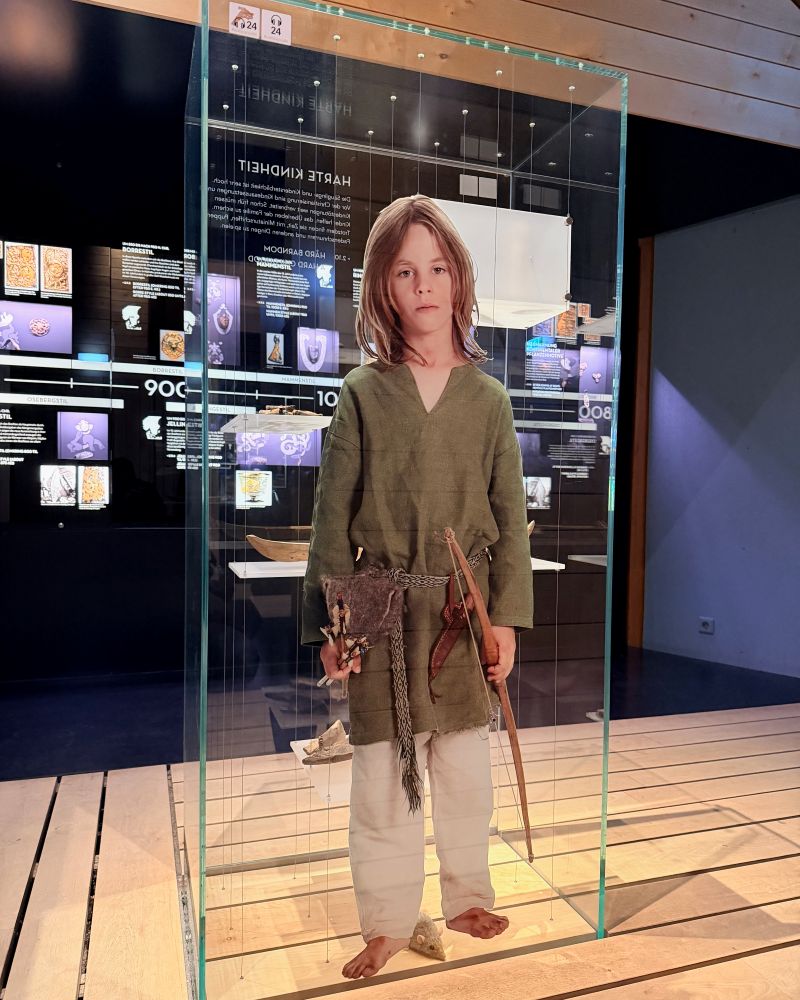 Attività interattive per bambini al Museo Vichingo di Haithabu