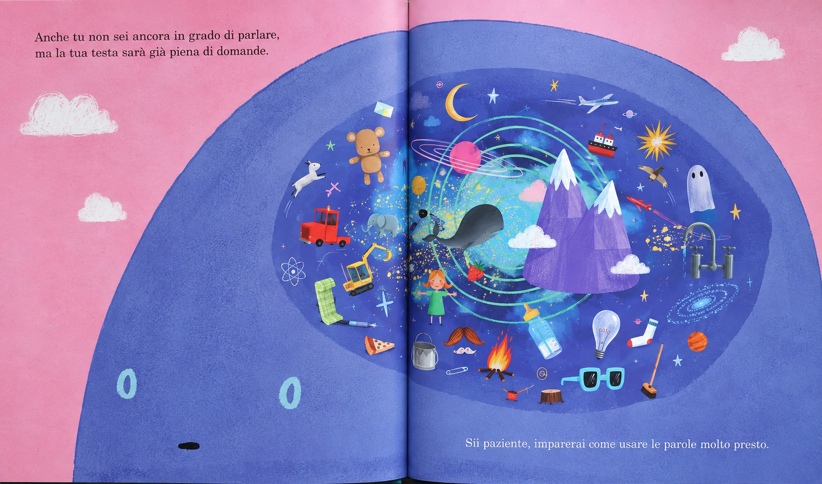 Pagina del libro "Noi siamo qui"