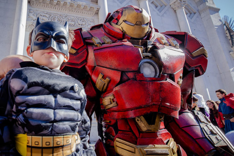 Cosplay e bambini a Lucca Comics