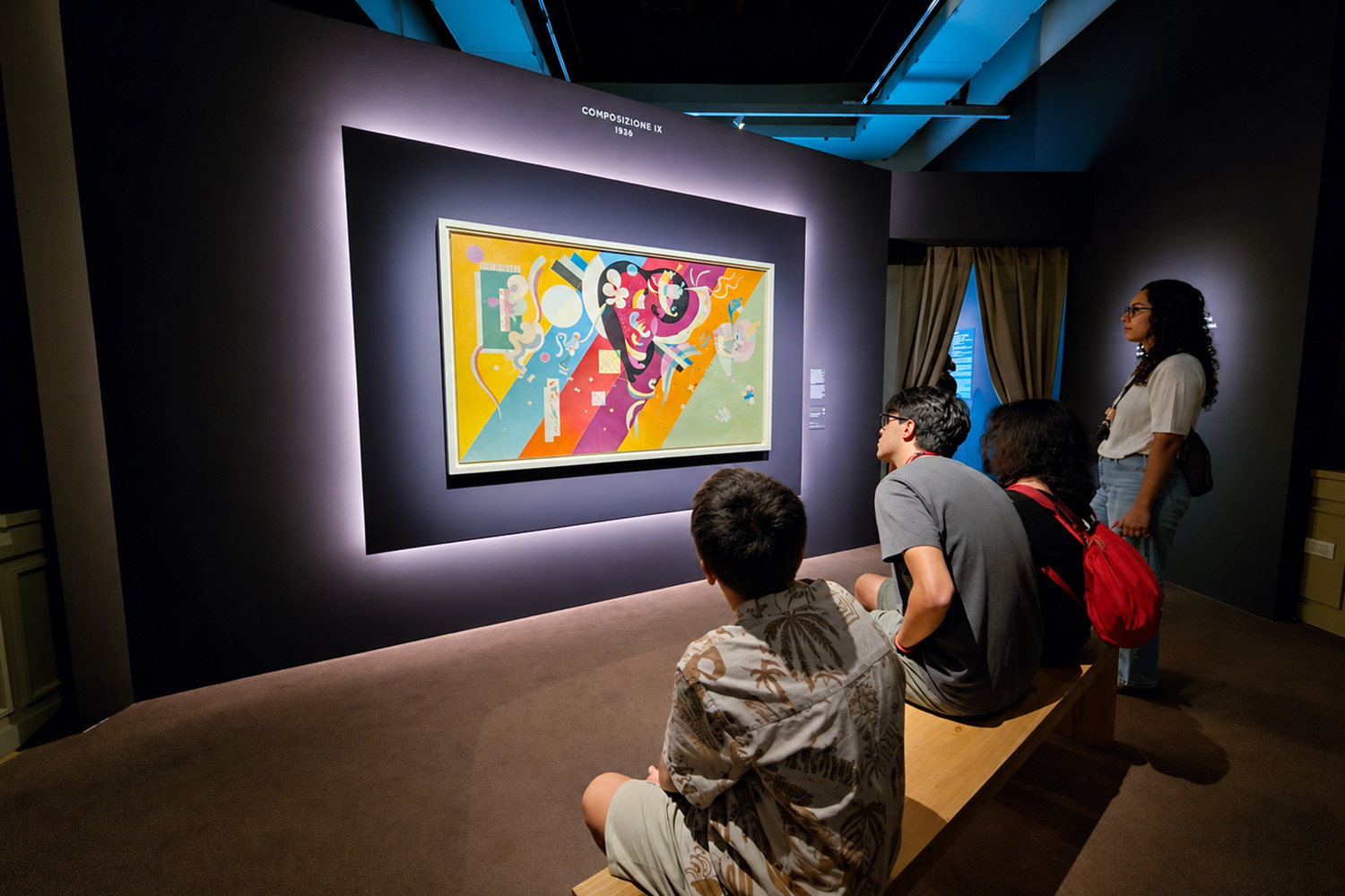 Mostra di Kandinsky a Roma con i bambini, Composizione IX