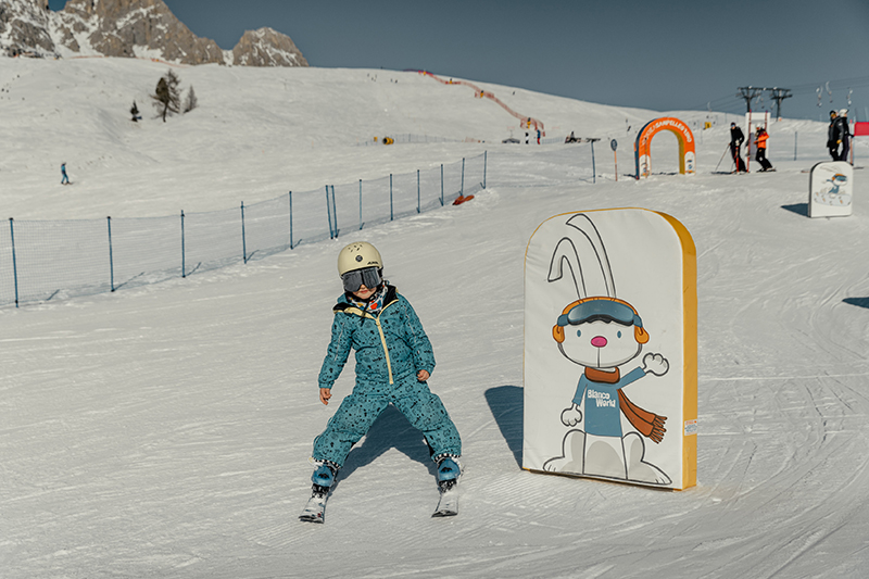 Bambino sulle piste © Mattia Mionetto