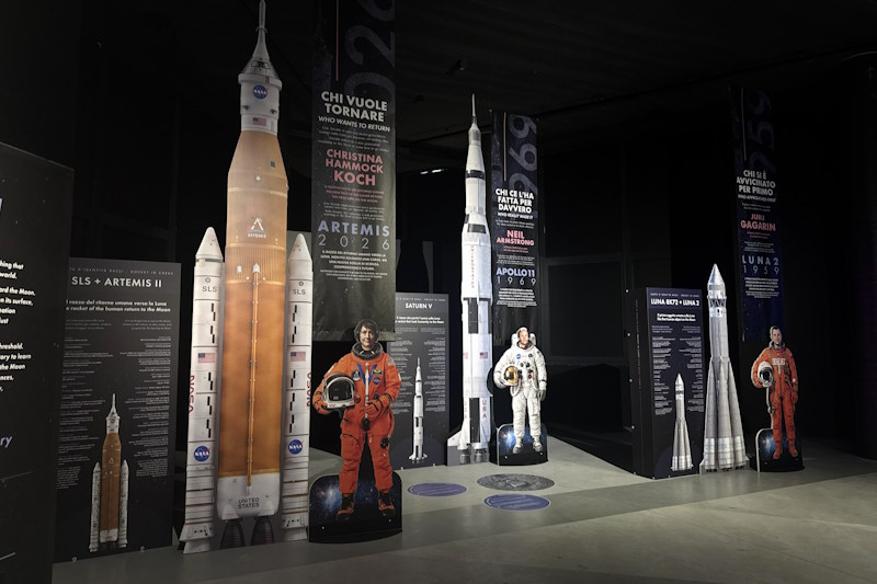 Mostra Moon Tra Terra e Spazio Jesolo