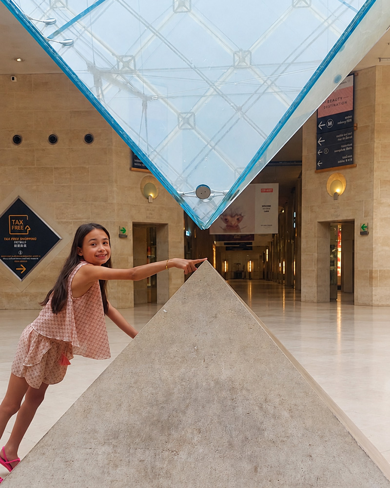 Louvre con bambini