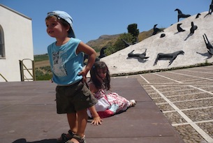 Trapani mare con i bambini Gibellina