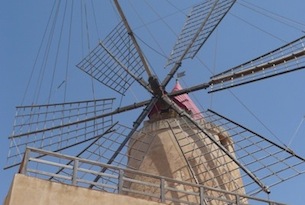 Trapani mare con i bambini saline di Mozia mulino